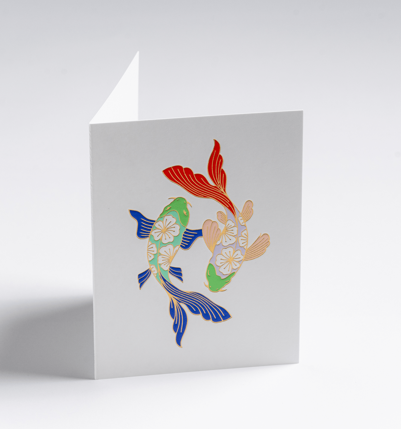 Floral Koi Fish - UniqueEntity Art