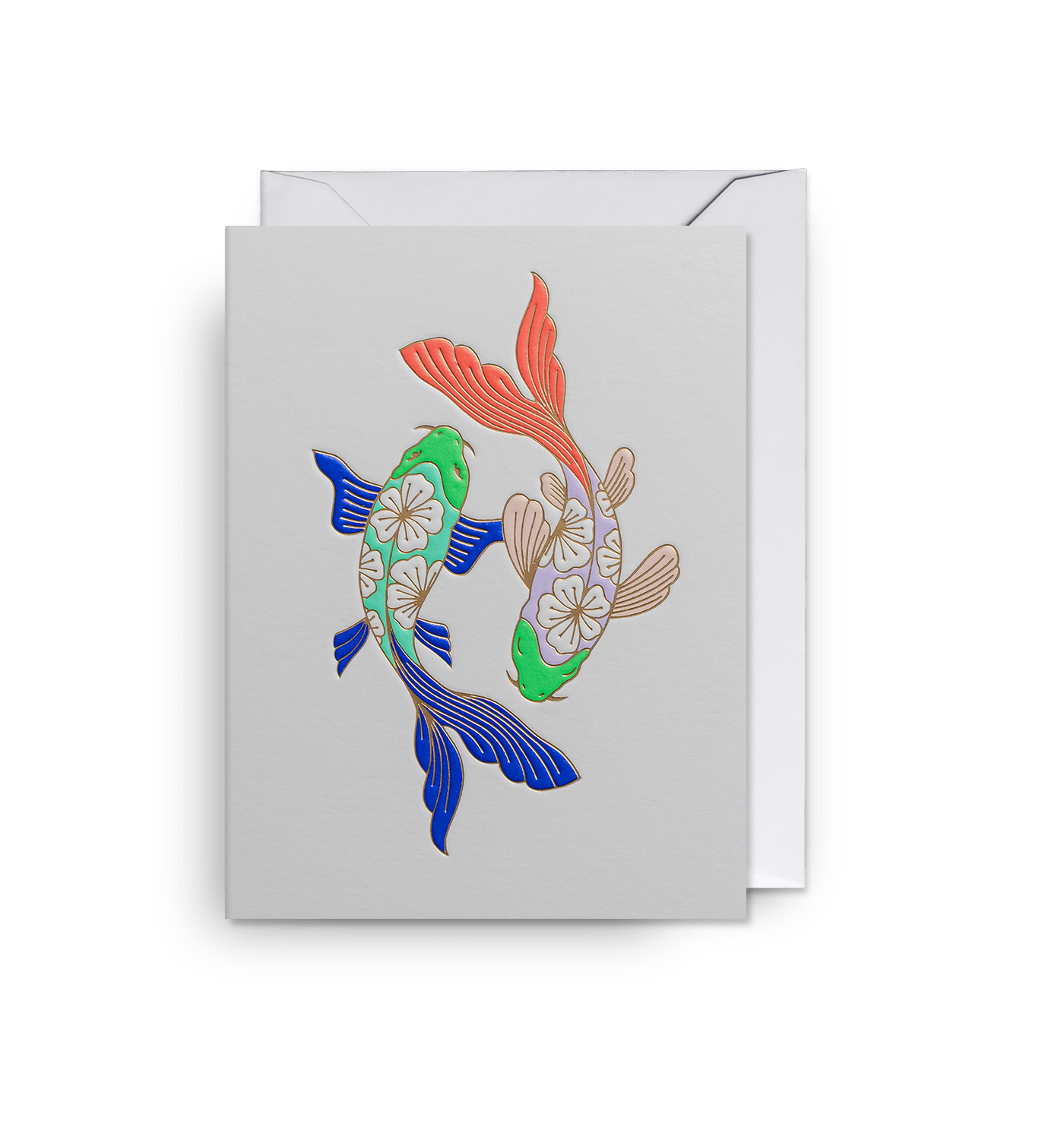 Floral Koi Fish - UniqueEntity Art
