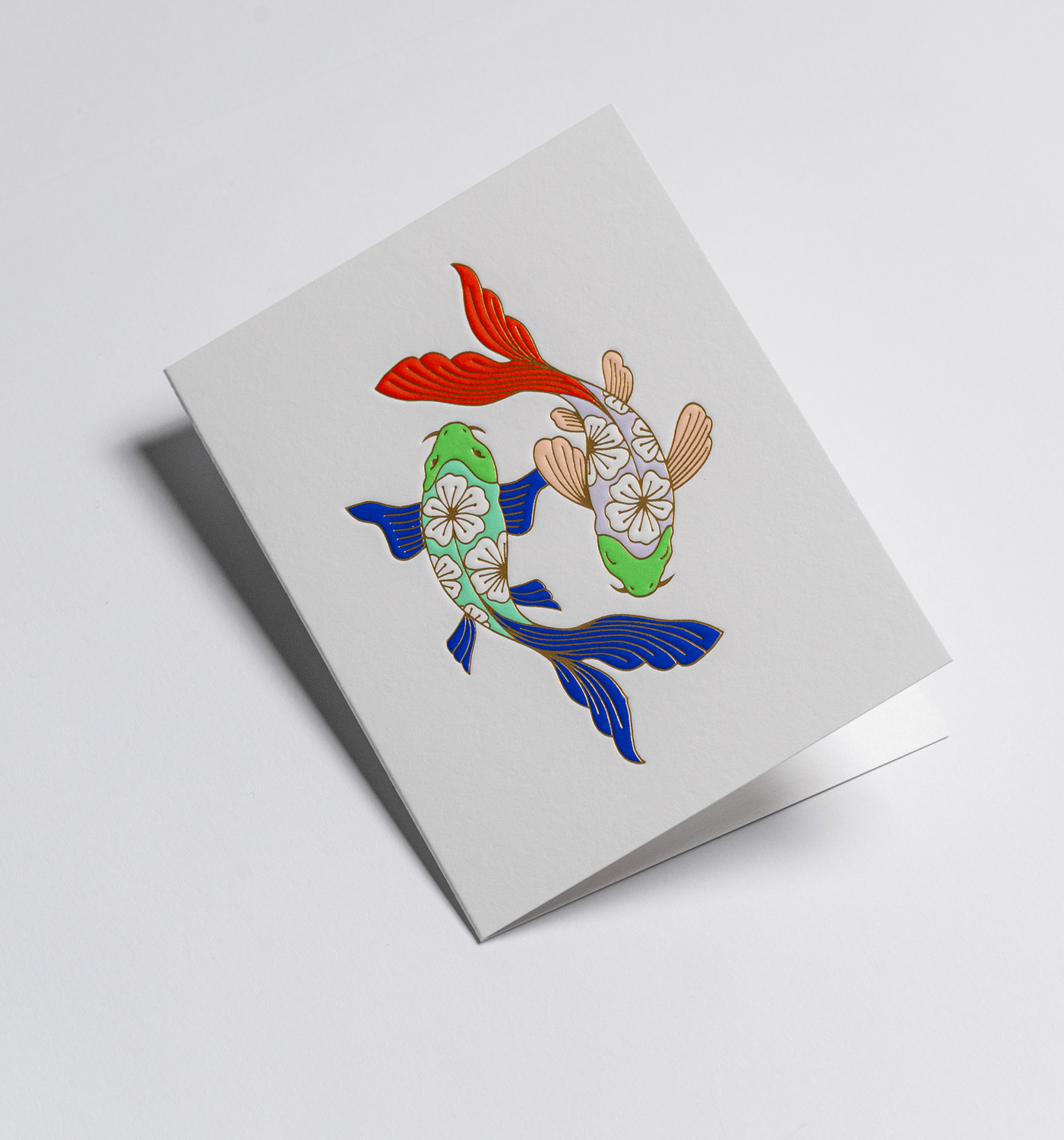 Floral Koi Fish - UniqueEntity Art
