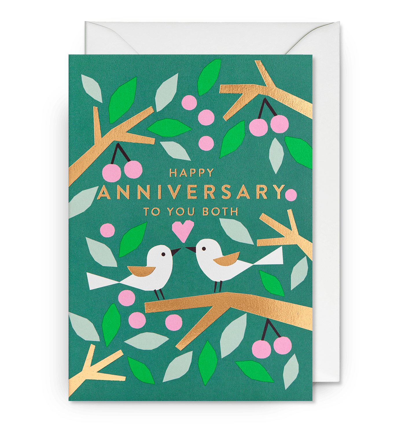Happy Anniversary To You Both Lovebirds - UniqueEntity Art