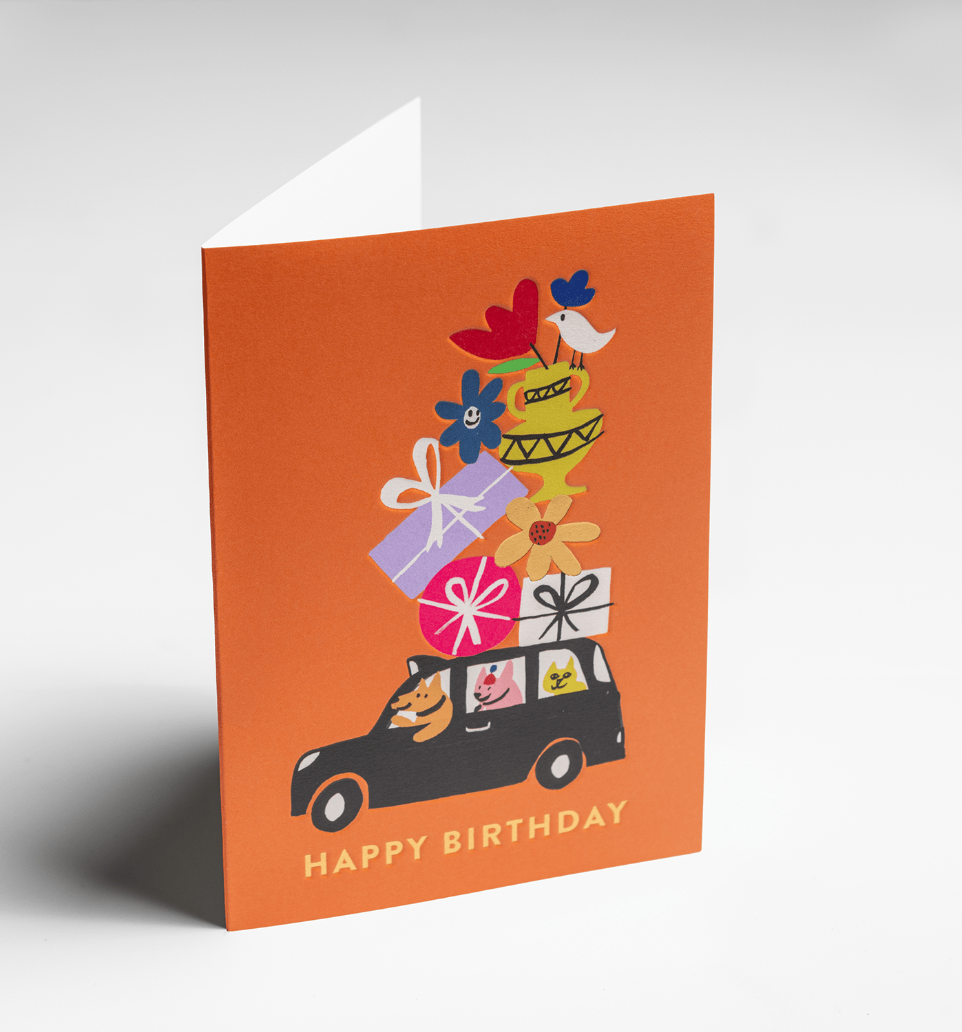 Happy Birthday Black Cab - UniqueEntity Art