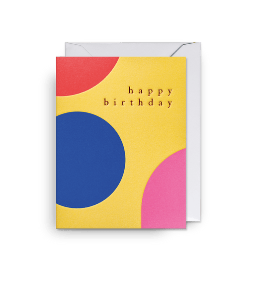 Happy Birthday Colourful - UniqueEntity Art