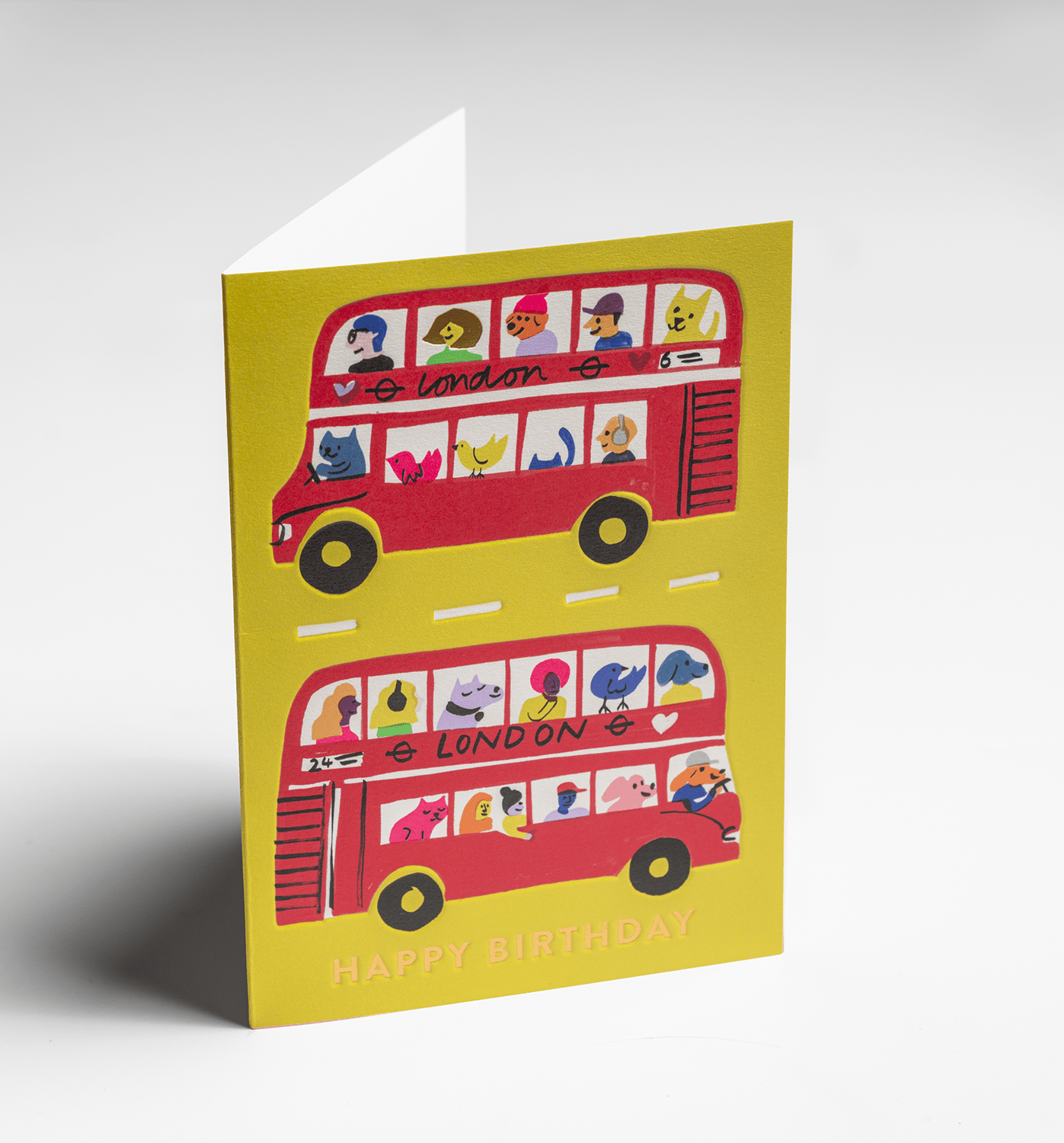 Happy Birthday London Buses - UniqueEntity Art
