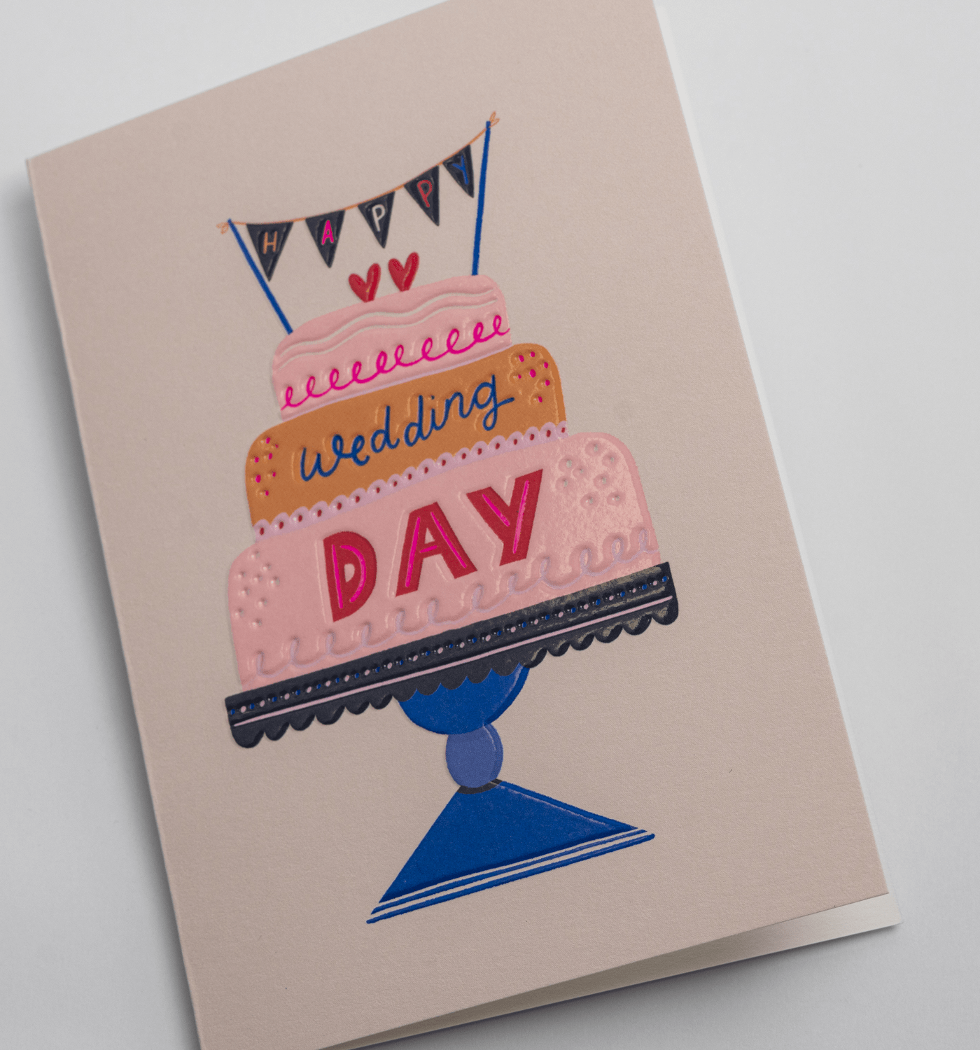 Happy Wedding Day Decorative Cake - UniqueEntity Art