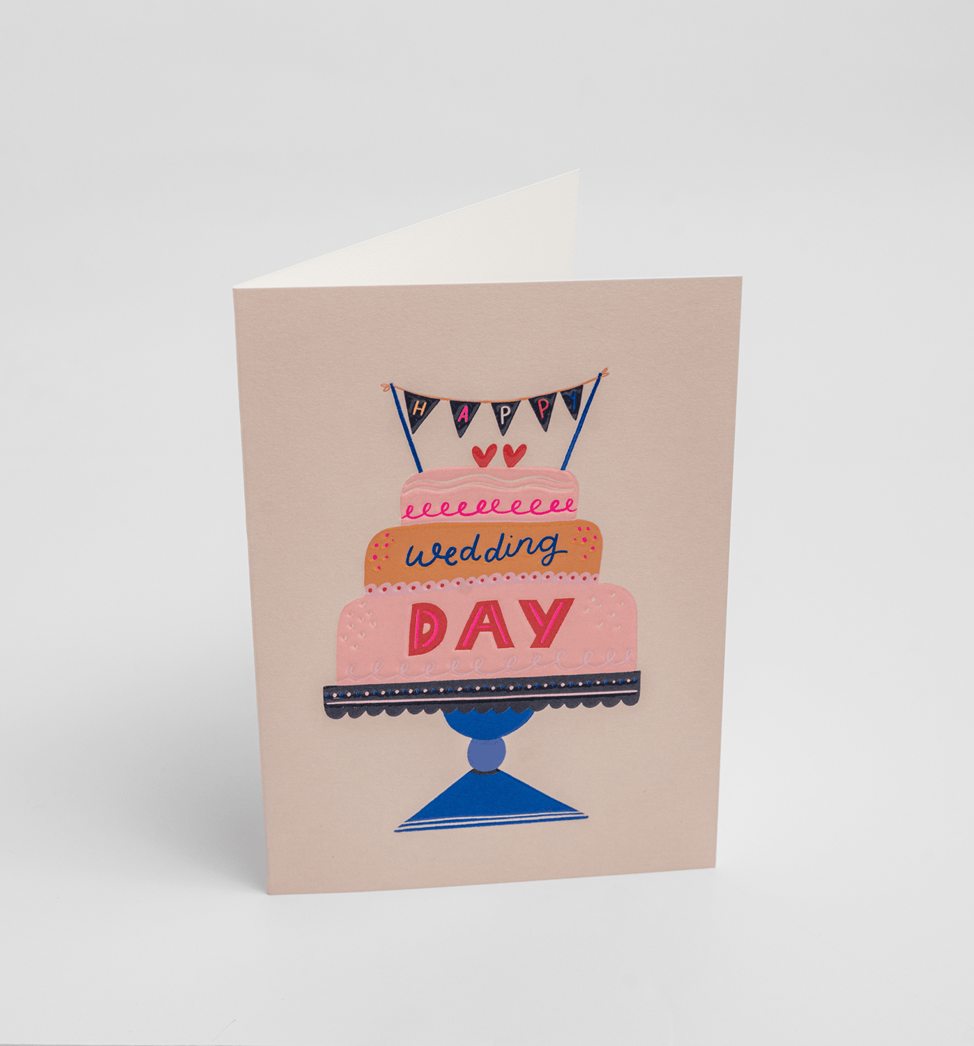 Happy Wedding Day Decorative Cake - UniqueEntity Art