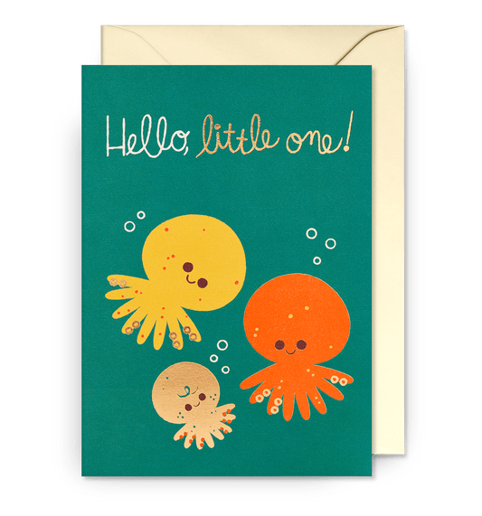 Hello Little One Octopus - UniqueEntity Art