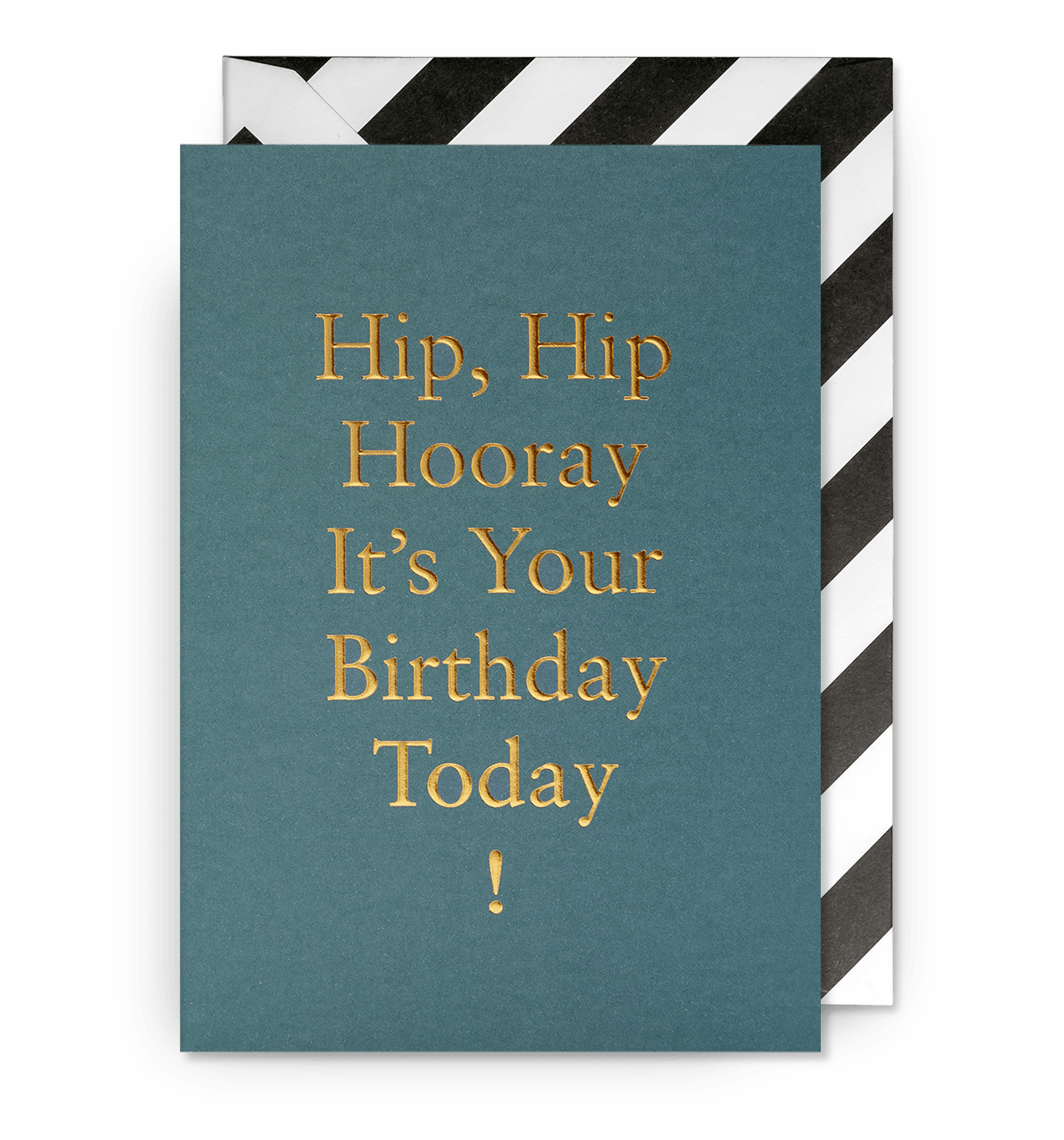 Hip Hip Hooray Birthday Card - UniqueEntity Art