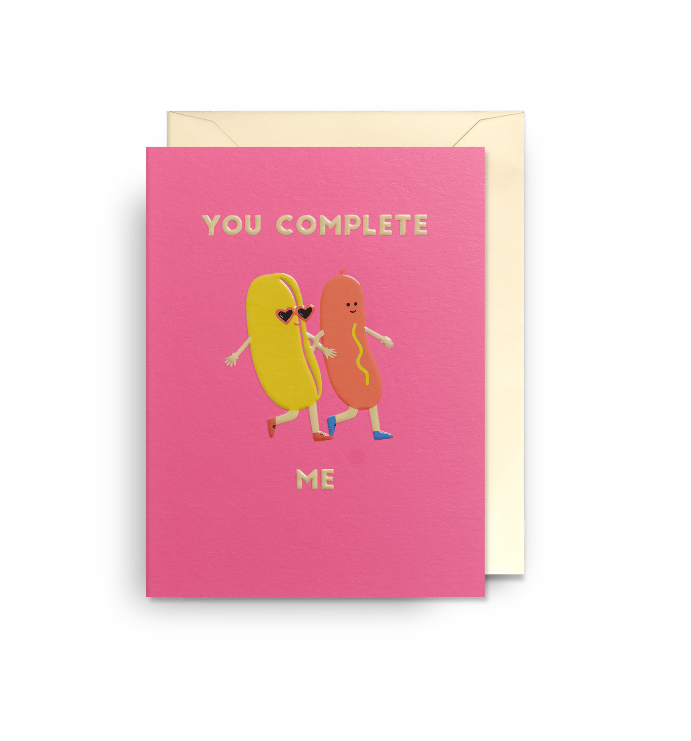 Hot Dog You Complete Me - UniqueEntity Art