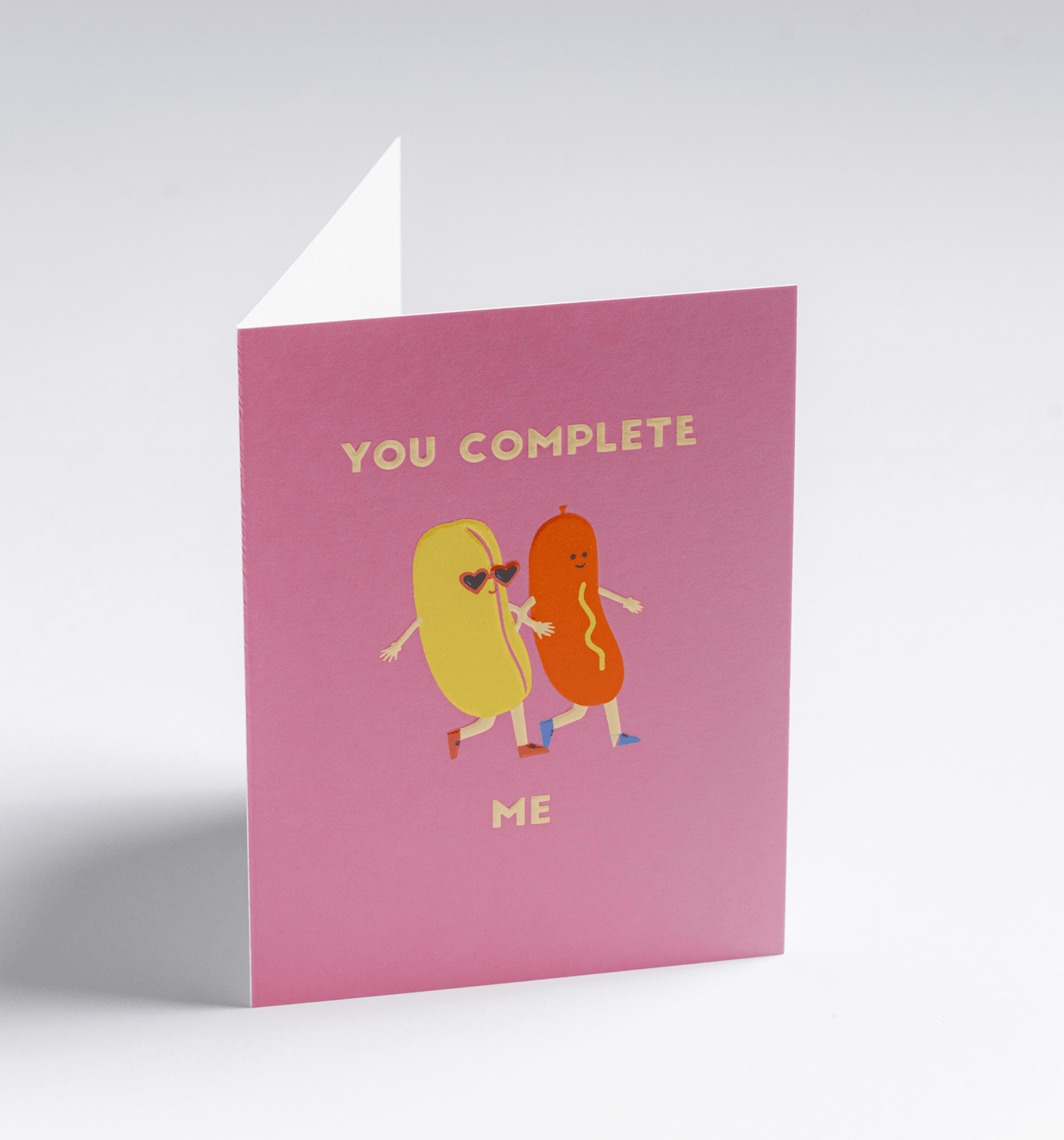 Hot Dog You Complete Me - UniqueEntity Art