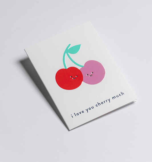 I Love You Cherry Much - UniqueEntity Art