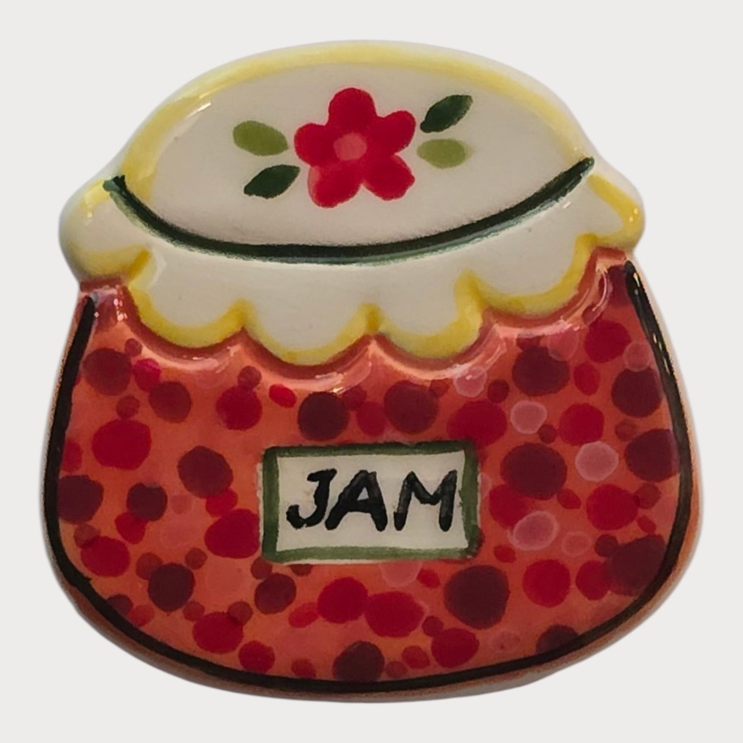 Jam Jar Ceramic Magnet - UniqueEntity Art