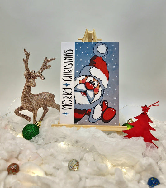 Jolly Santa - UniqueEntity Art