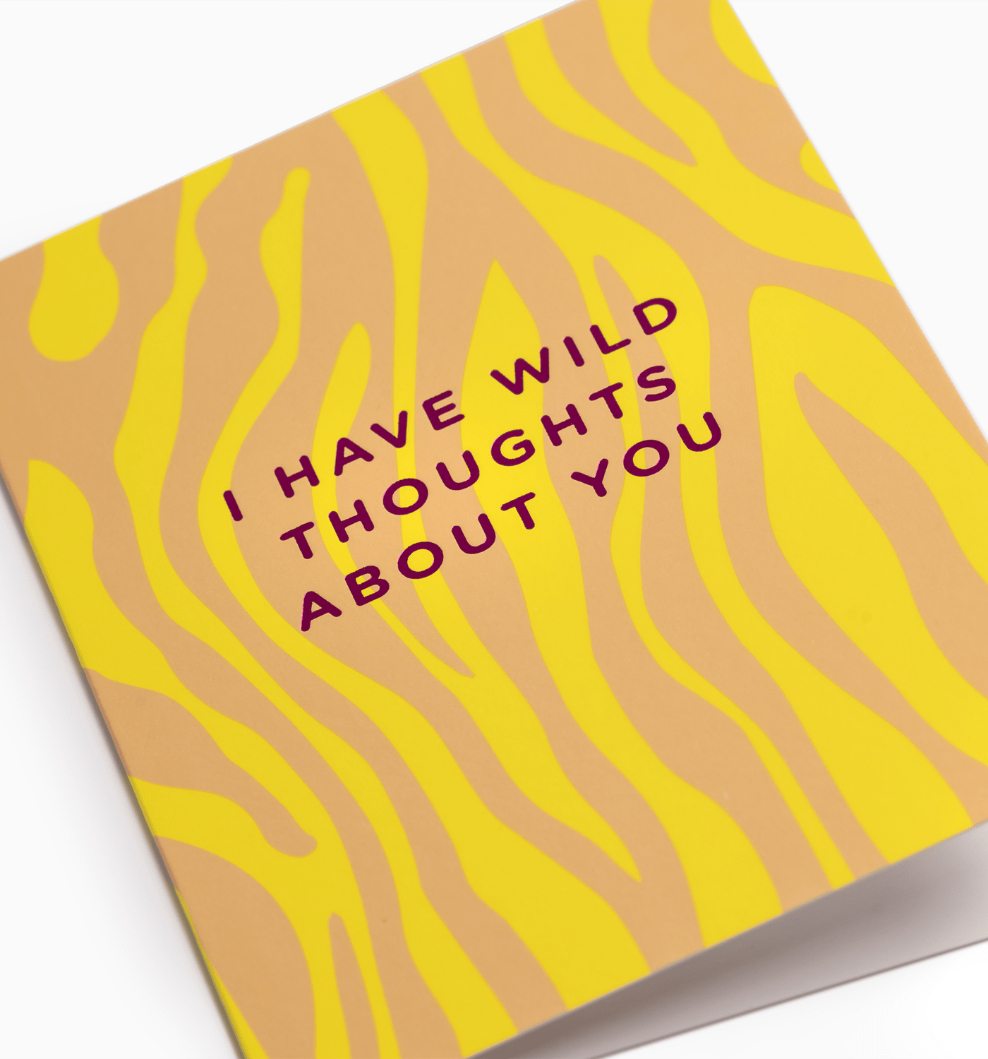 Kelly Hyatt - Mini Card - I have wild thoughts about you - UniqueEntity Art