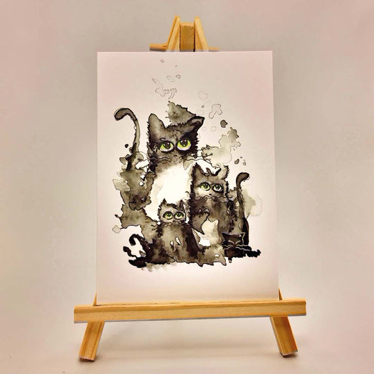 Kitty Cuties - UniqueEntity Art