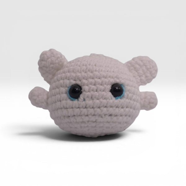 Lilac Chubby Bear Keychain
