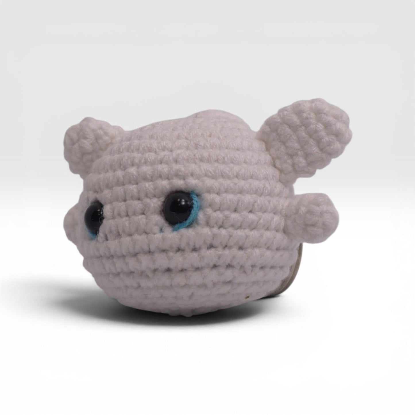Lilac Chubby Bear Keychain - UniqueEntity Art