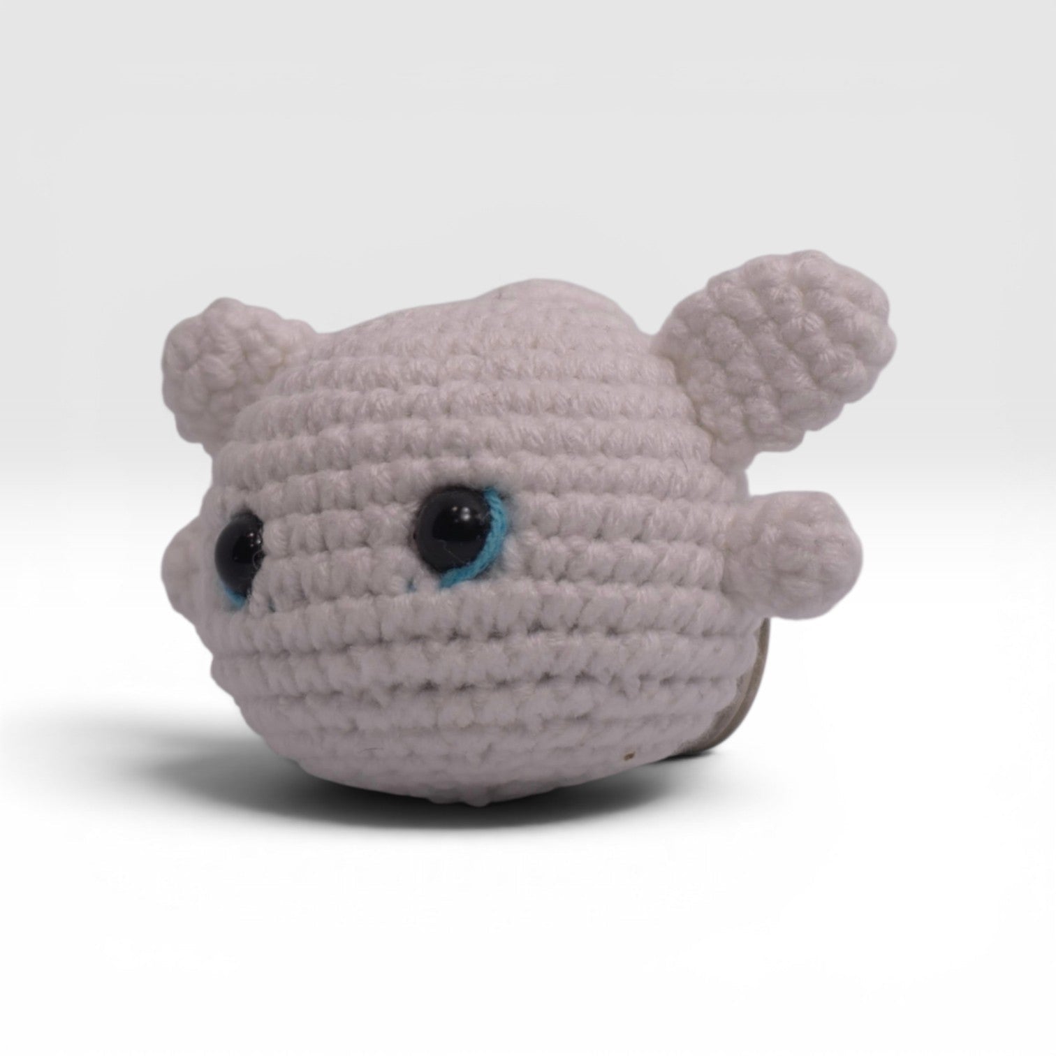 Lilac Chubby Bear Keychain - UniqueEntity Art