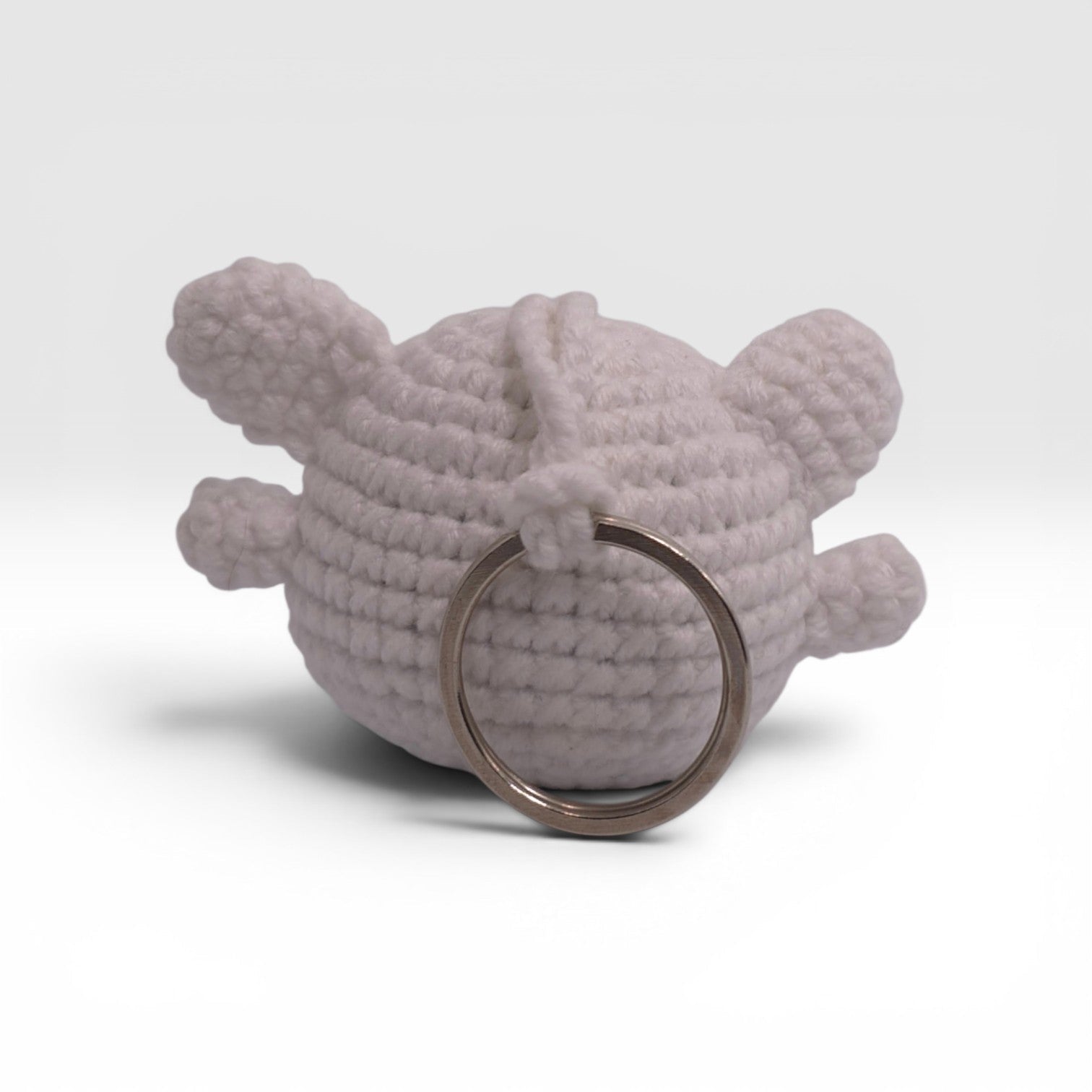 Lilac Chubby Bear Keychain - UniqueEntity Art