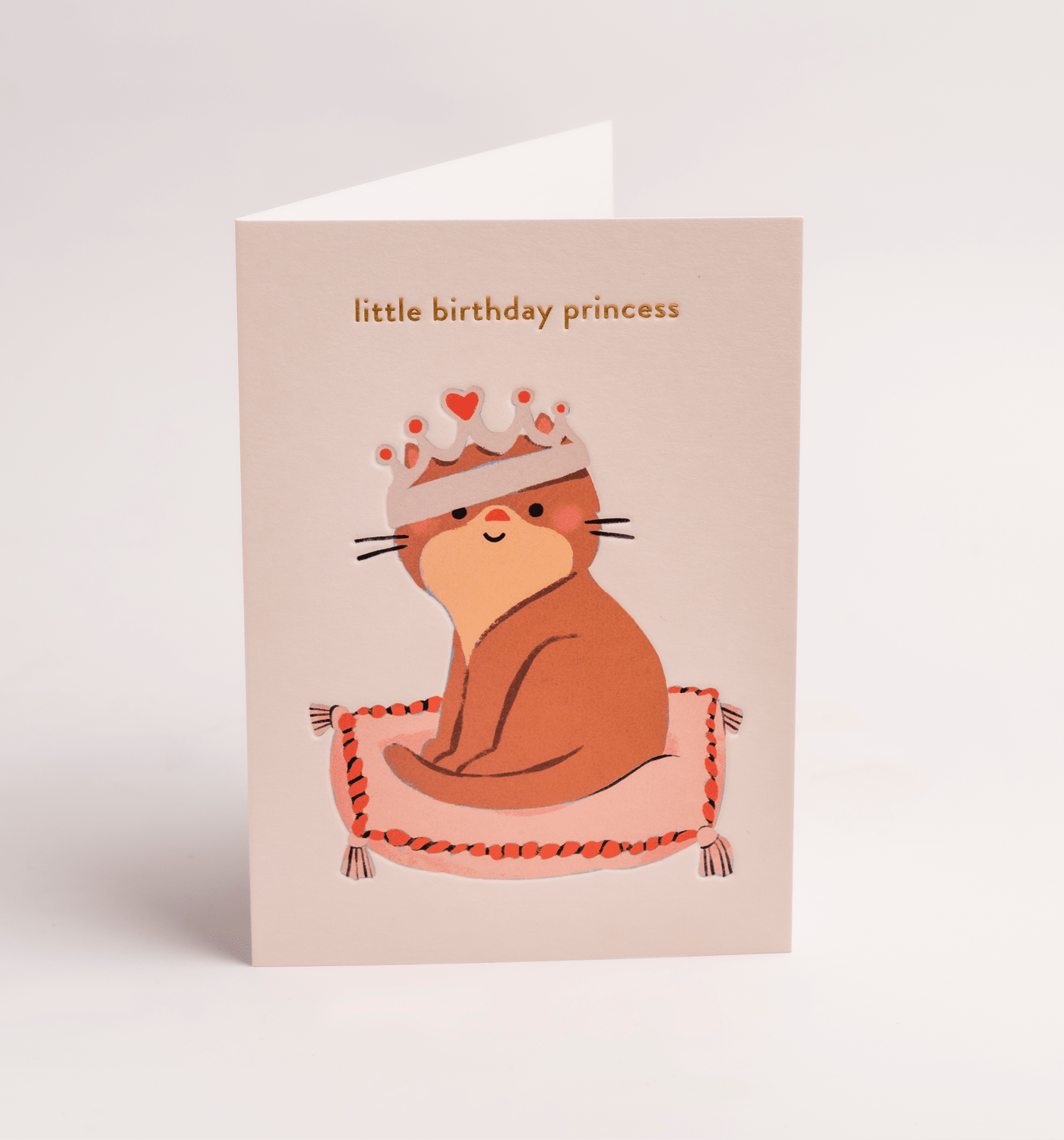 Little Birthday Princess Kitten - UniqueEntity Art