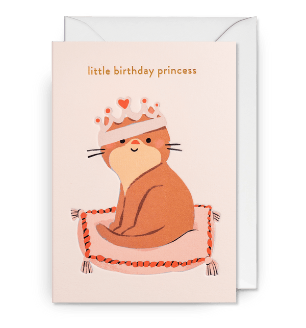Little Birthday Princess Kitten