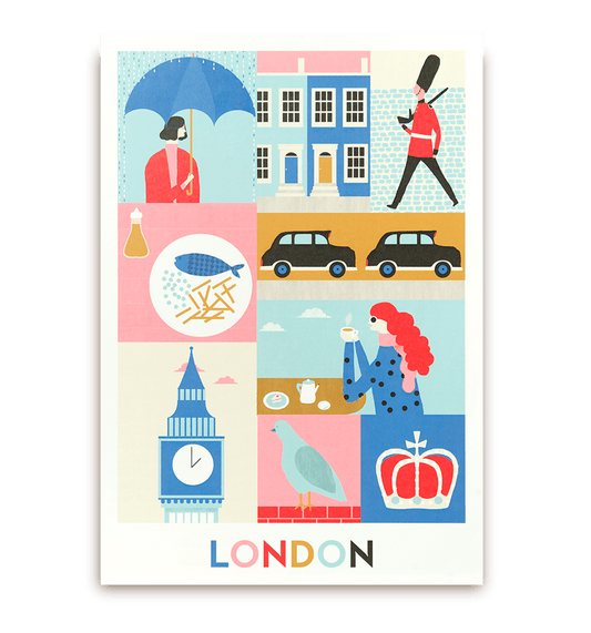 London Illustrations - UniqueEntity Art