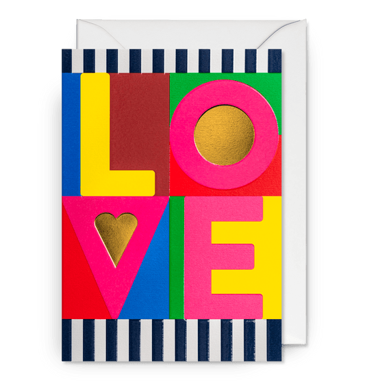 Love Bold Pop Art - UniqueEntity Art