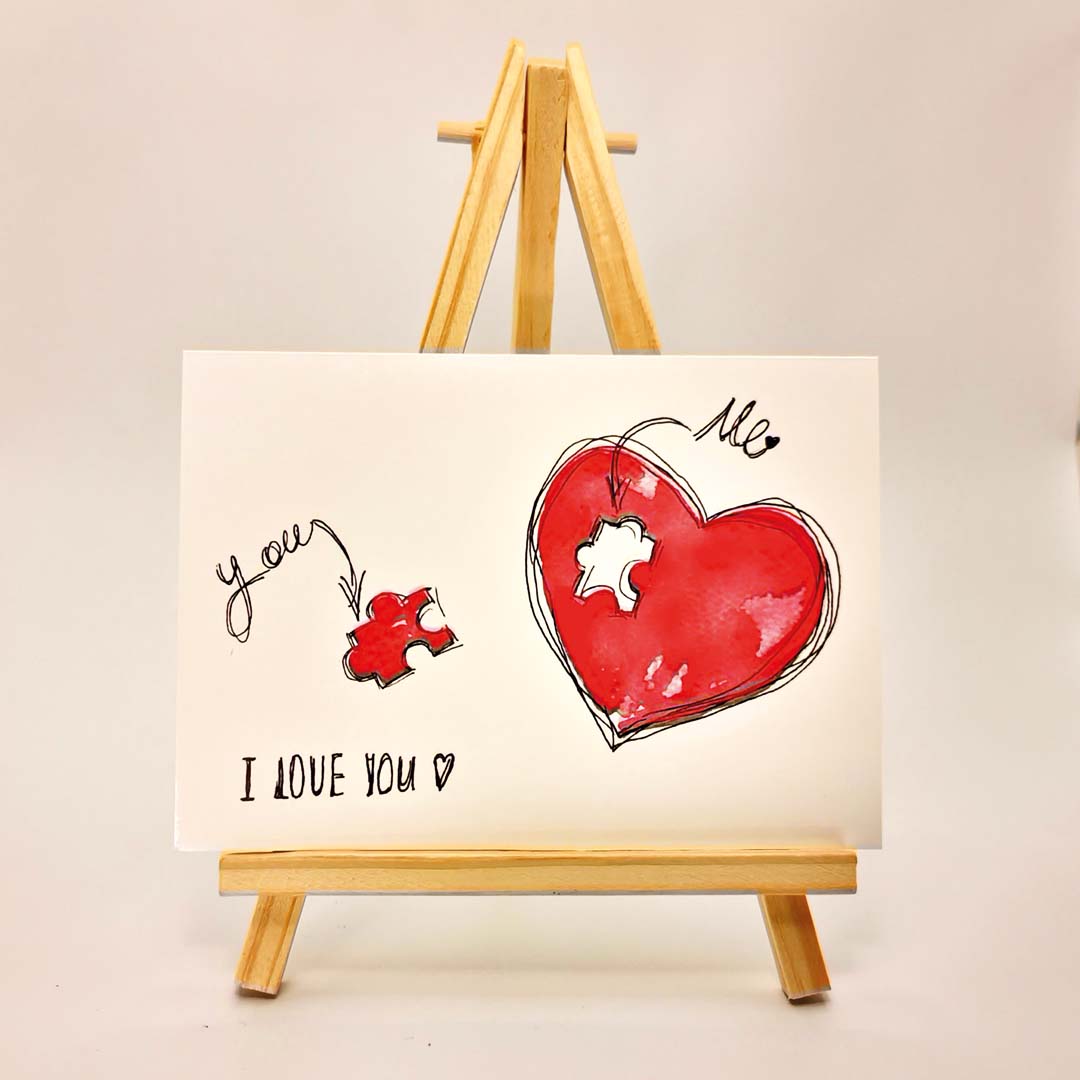 Love Puzzle - UniqueEntity Art