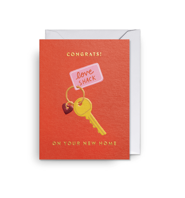 Love Shack Mini New Home Card