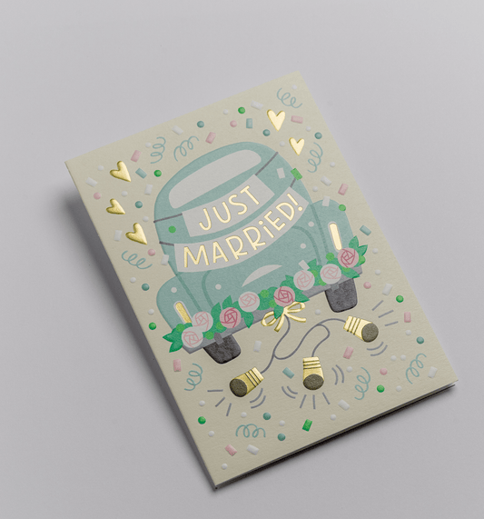 Mei Støyva - Just Married! - Everyday Card - UniqueEntity Art