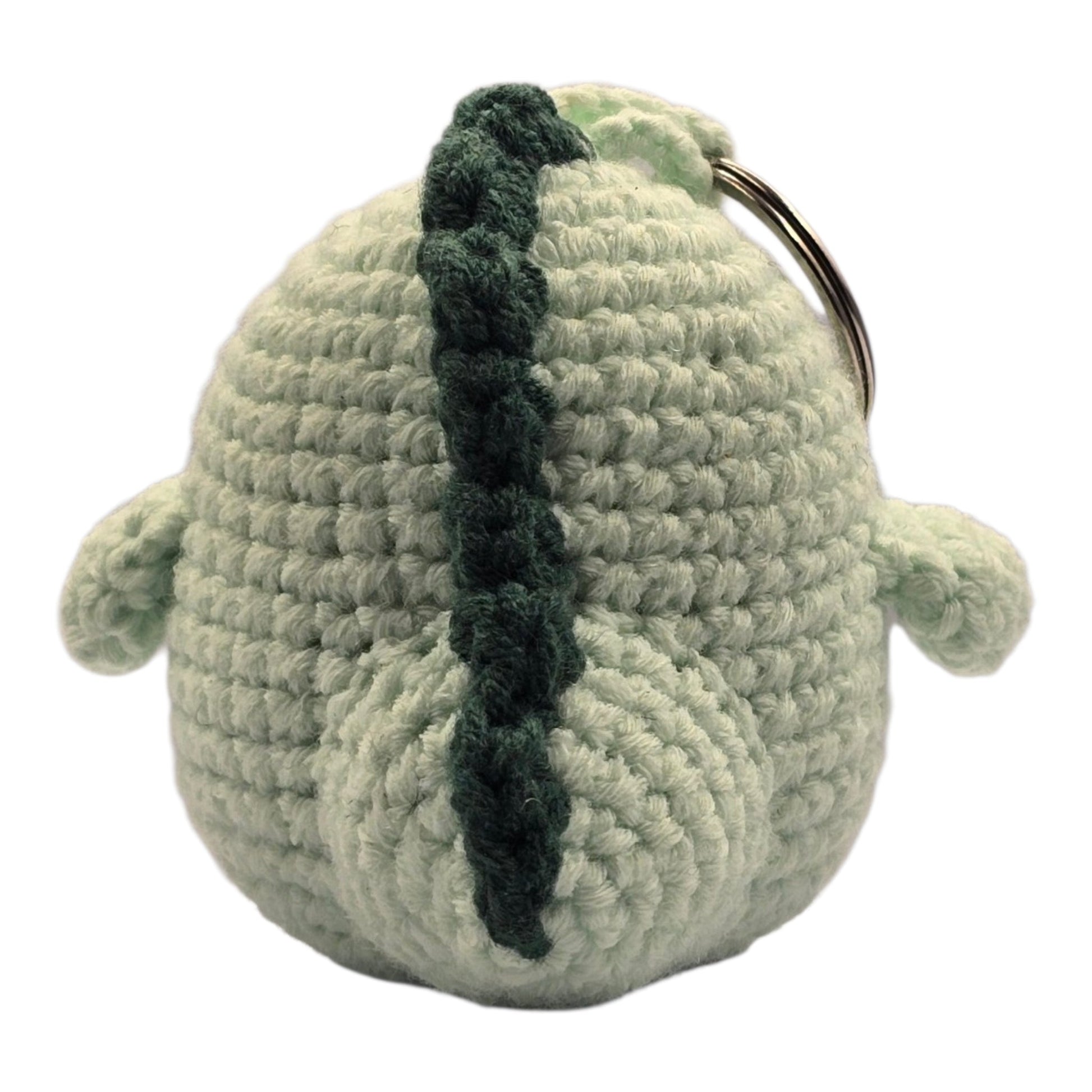 Mint Green Dino Keychain - UniqueEntity Art