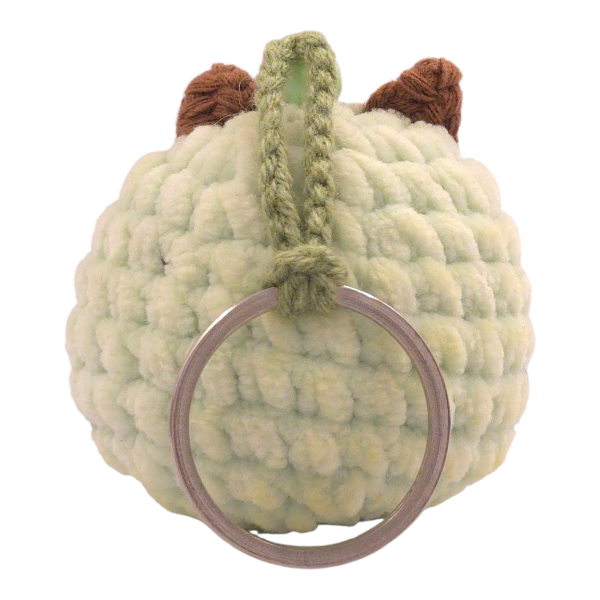 Mint Green One Eyed Monster Keychain - UniqueEntity Art