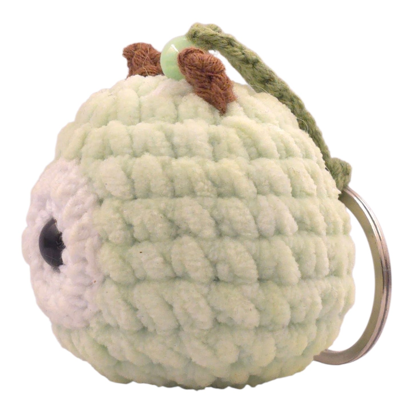 Mint Green One Eyed Monster Keychain - UniqueEntity Art