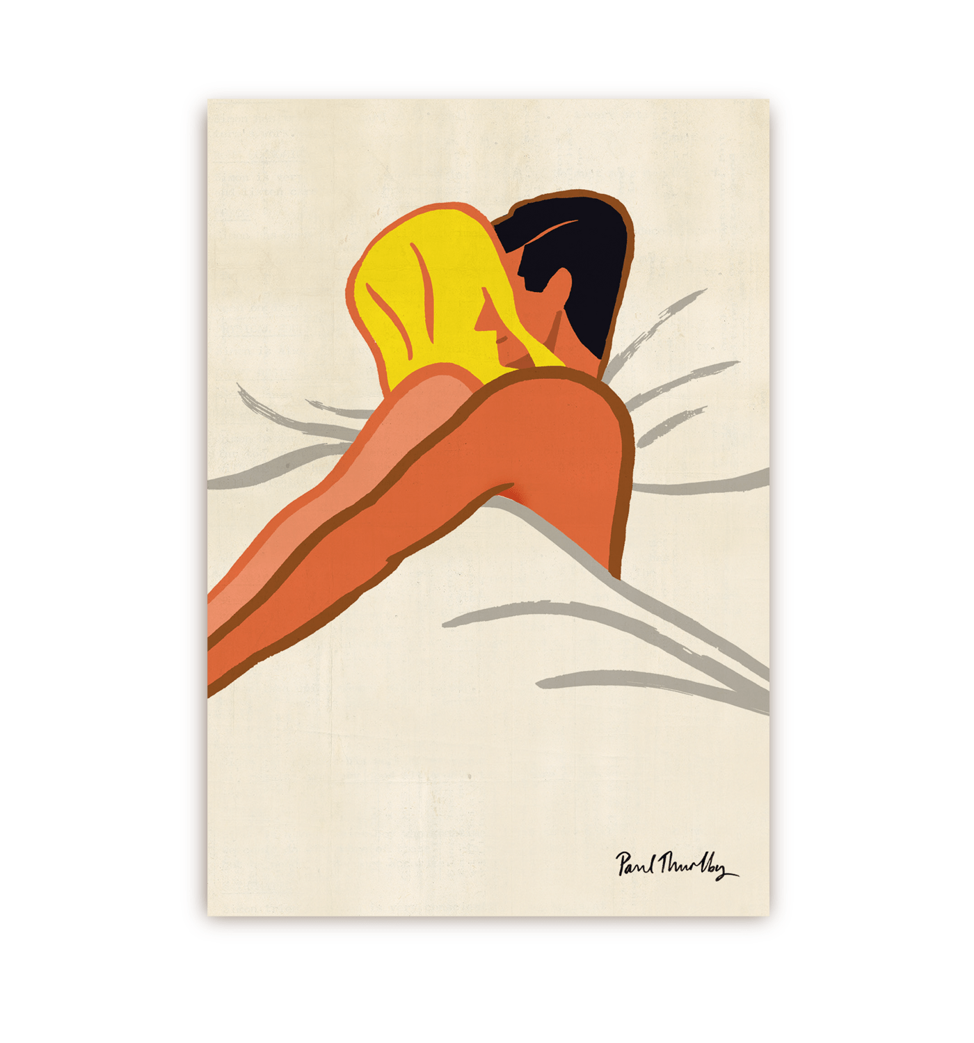Morning Embrace Illustrative - UniqueEntity Art