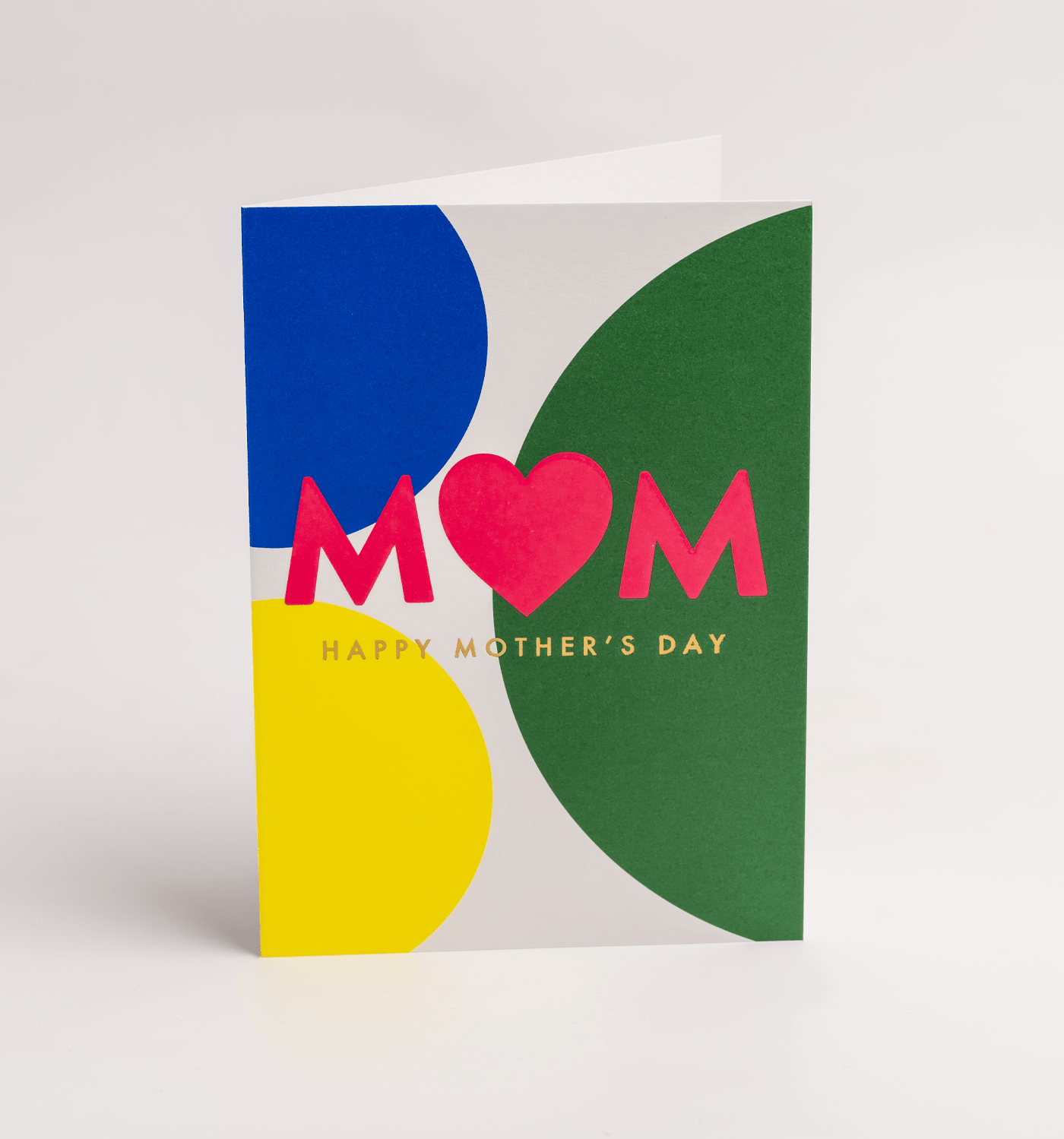 Mum Modern Geometric Mothers Day Card - UniqueEntity Art