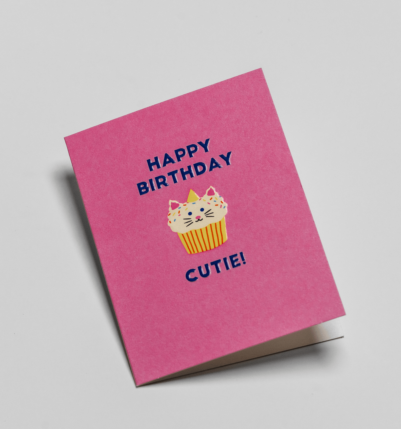 Naomi Wilkinson - Happy Birthday Cutie! - Mini cards - UniqueEntity Art