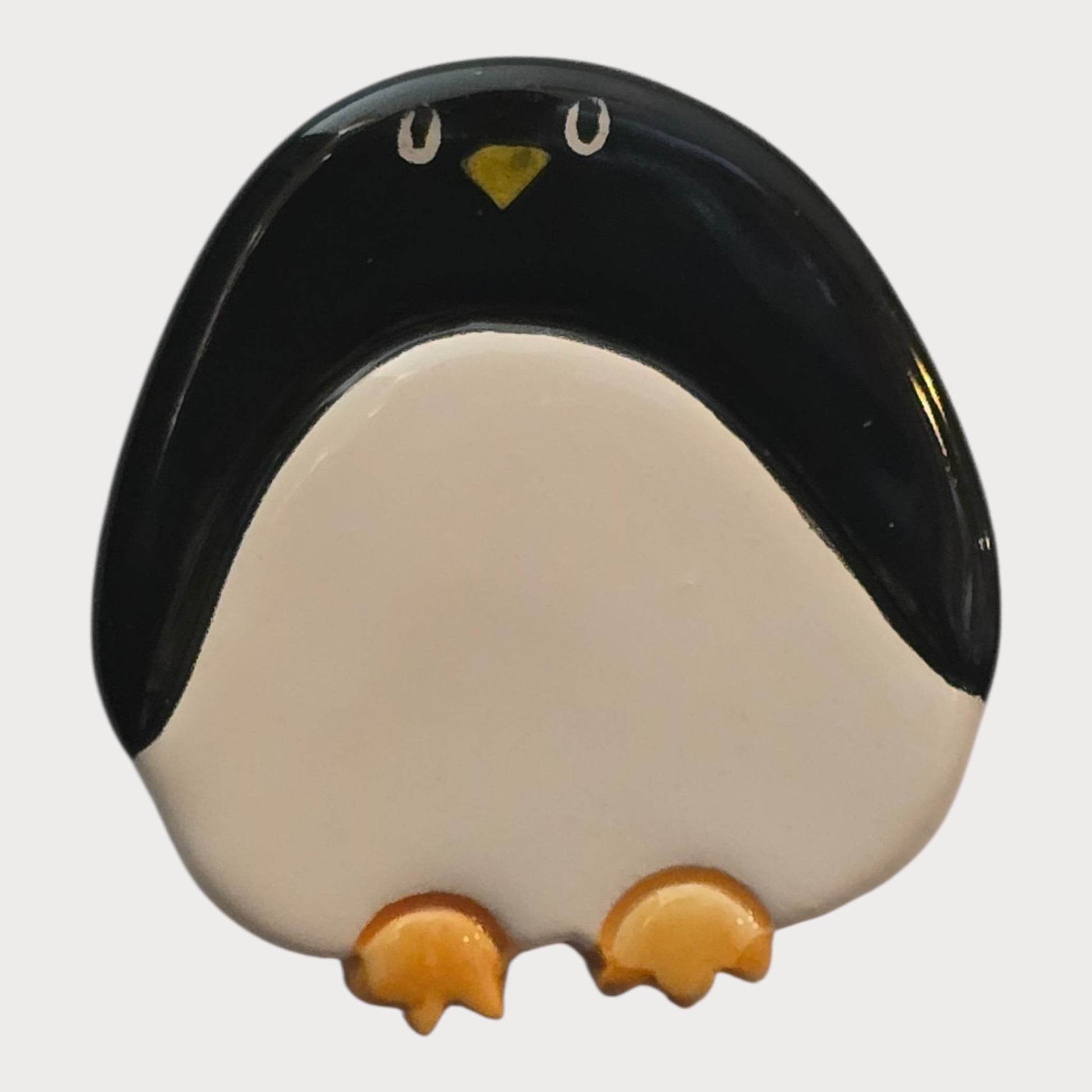 Penguin Butt Ceramic Magnet - UniqueEntity Art