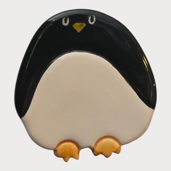 Penguin Butt Ceramic Magnet