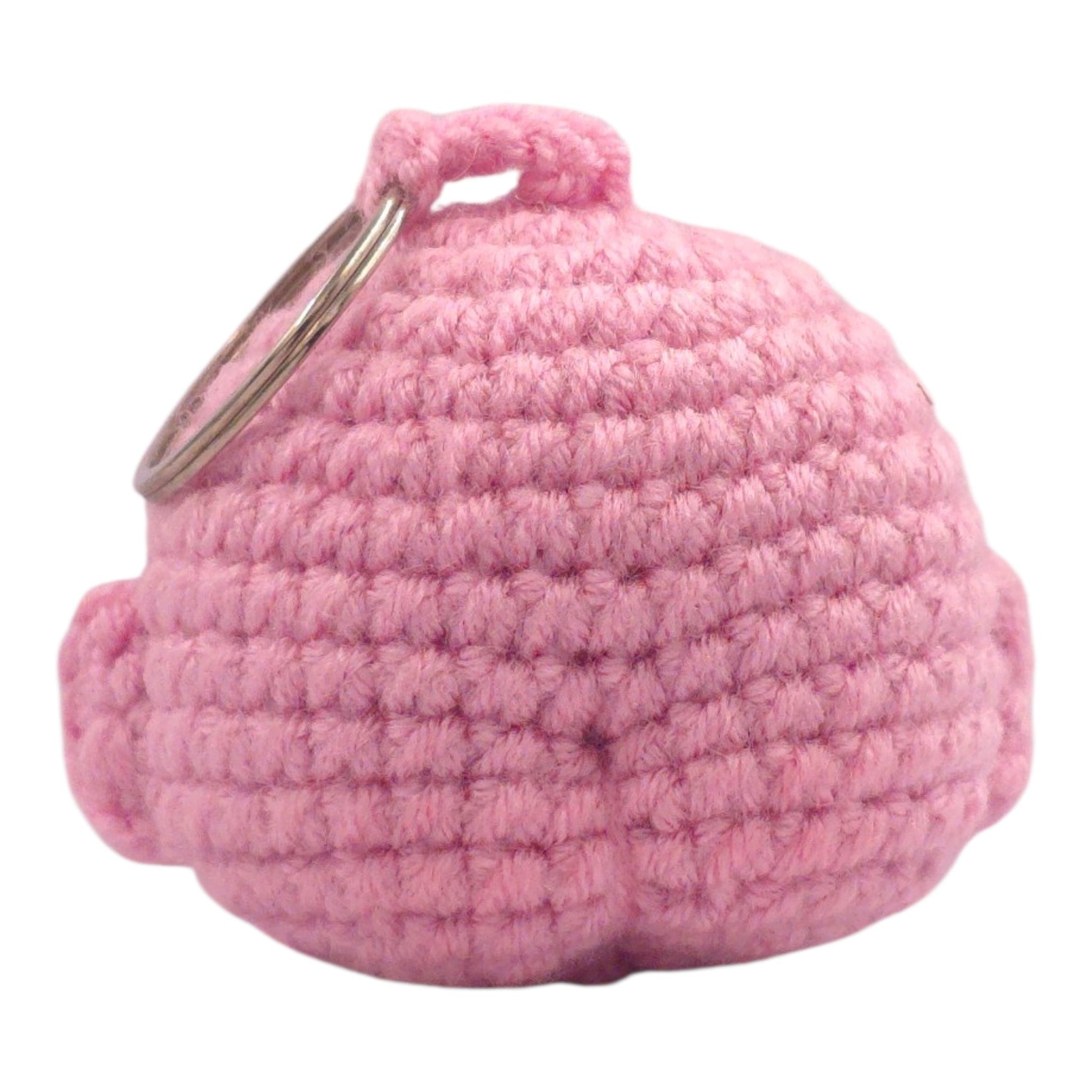 Pink Chubby Chick Keychain - UniqueEntity Art