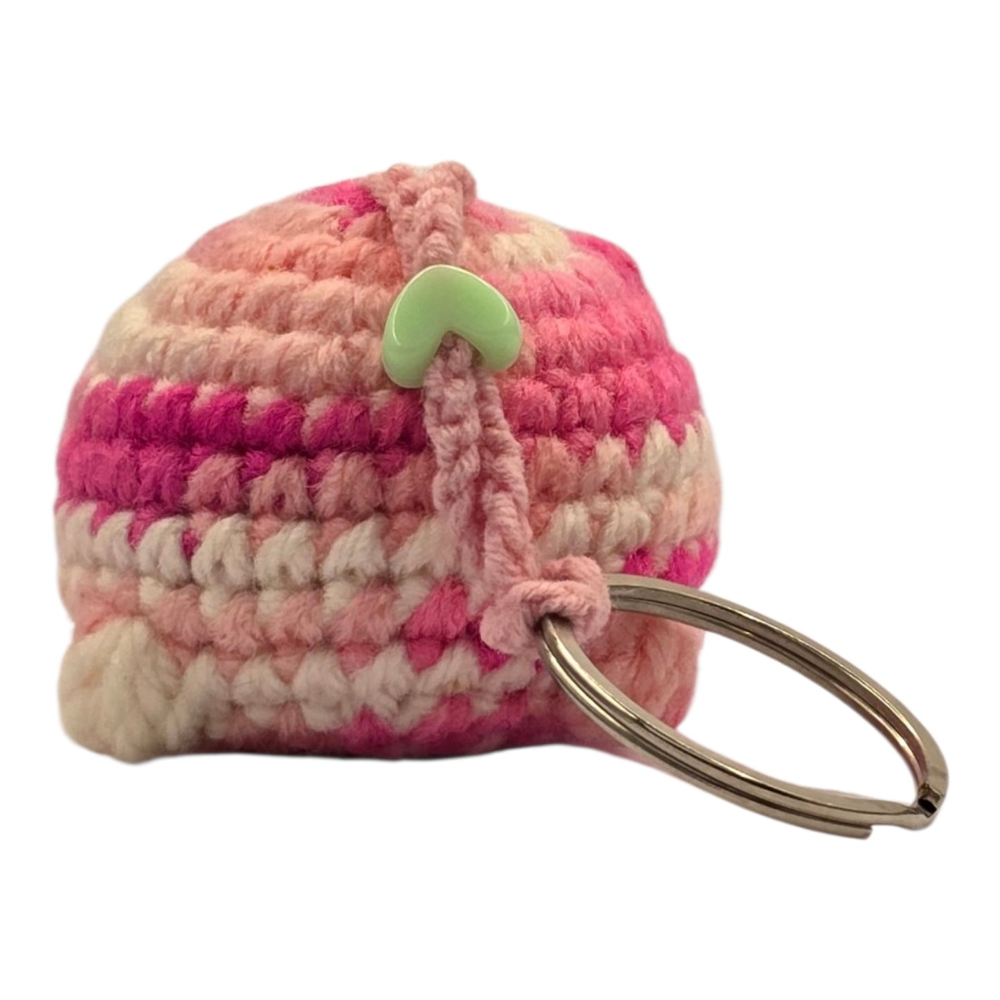 Pink Strawberry Bunny Keychain - UniqueEntity Art