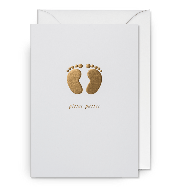 Pitter Patter New Baby Card