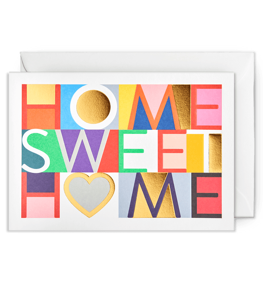 Postco - Home Sweet Home Greeting Card - UniqueEntity Art