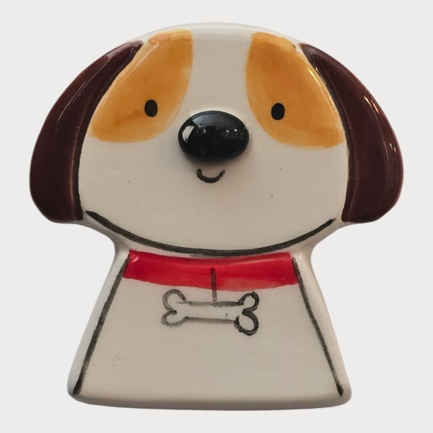 Puppy Dog Red Collar Magnet - UniqueEntity Art
