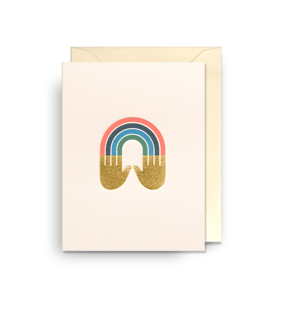 Rainbow Hands Graphic