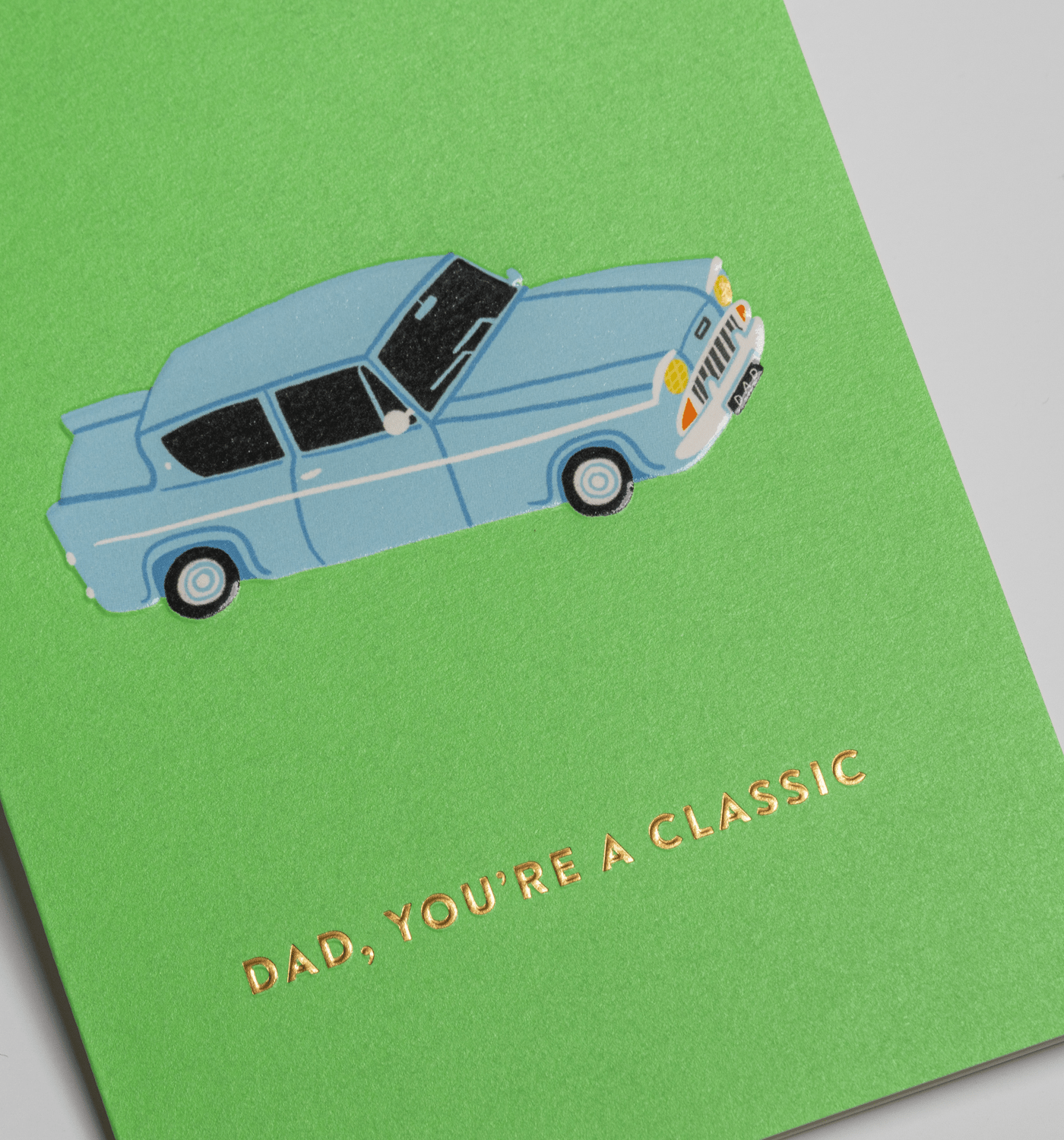 Ruby Taylor - Dad You're a Classic - Greeting card - UniqueEntity Art