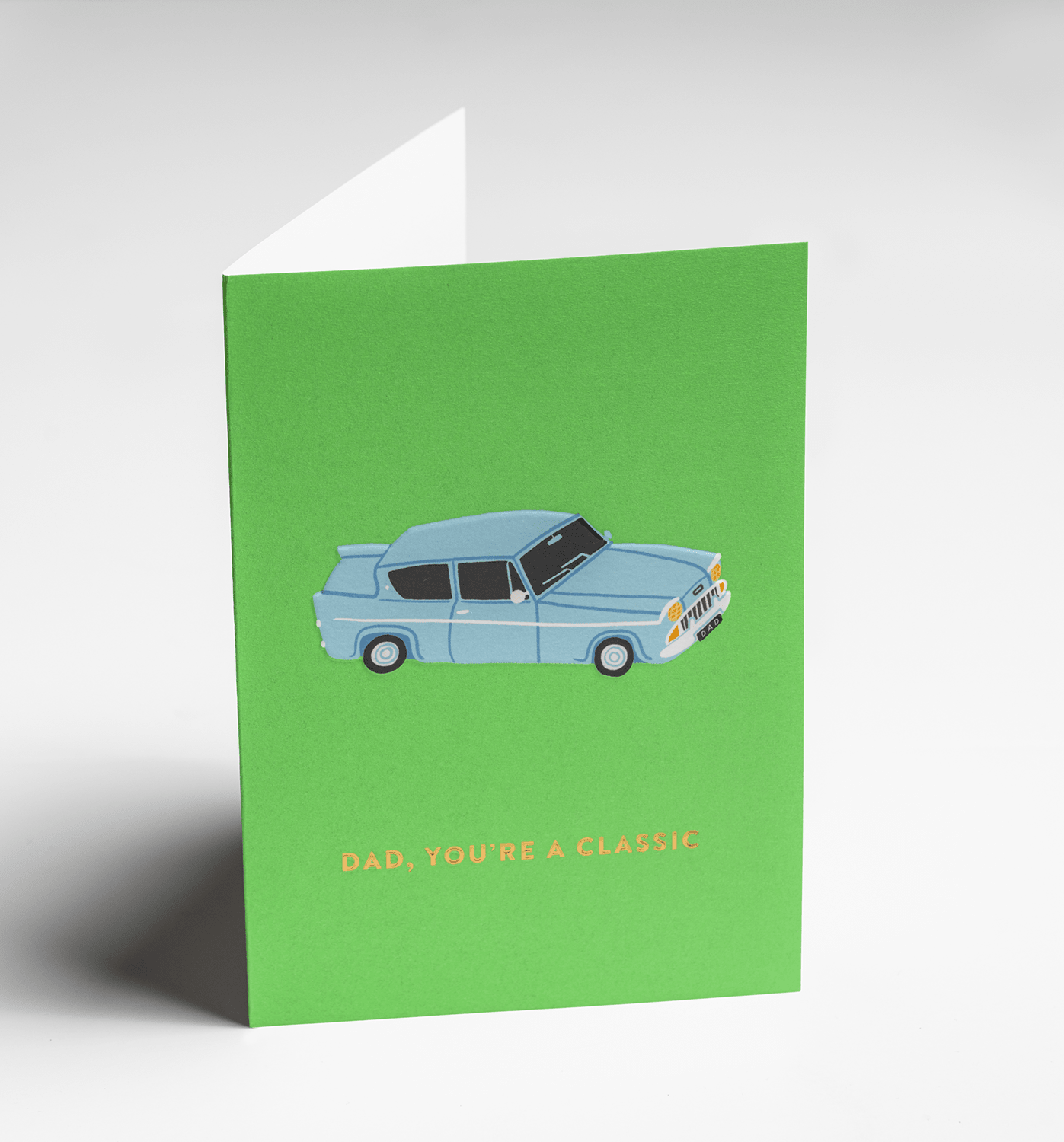 Ruby Taylor - Dad You're a Classic - Greeting card - UniqueEntity Art