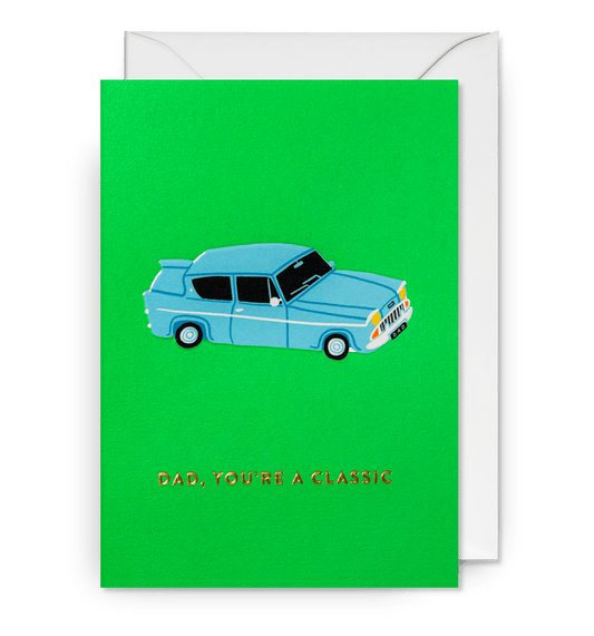 Ruby Taylor - Dad You're a Classic - Greeting card - UniqueEntity Art