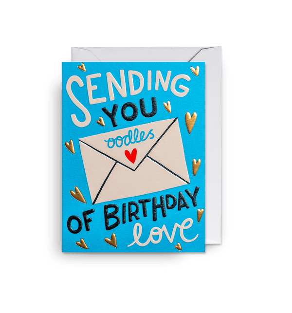 Ruby Taylor - Sending You Oodles of Birthday Love - Mini card