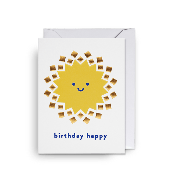 Smiley Sun Birthday Happy
