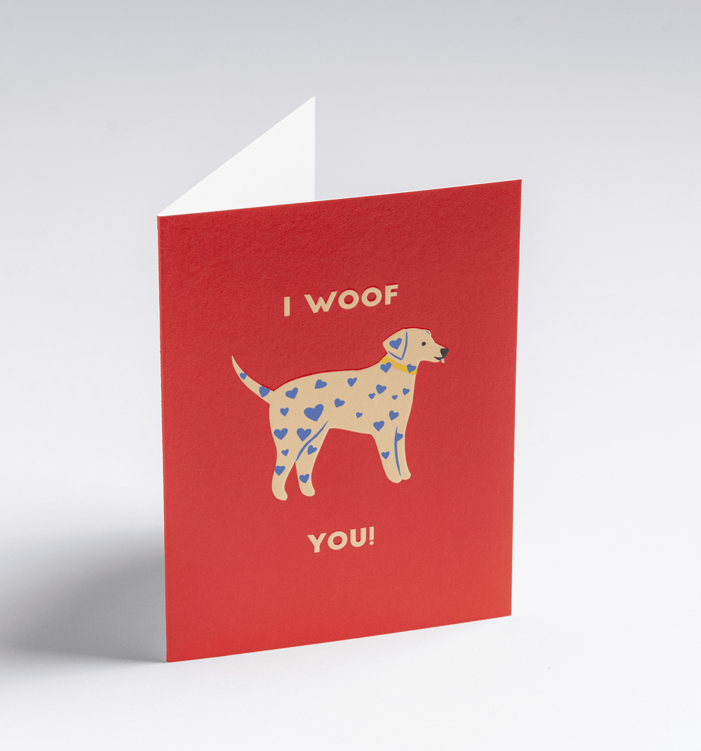 Spotted Dog I Woof You - UniqueEntity Art