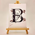 Tangled Letters: 'B' - UniqueEntity Art